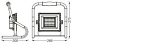 Ledvance LED-Arbeisleuchte LED W #4058075576490