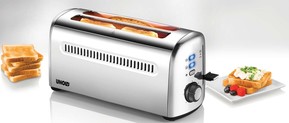 Unold Langschlitztoaster Retro,4 Scheiben 38366 eds