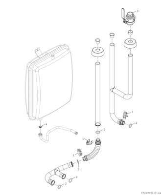 Bosch Thermotechnik Heizkreis für Puffermodul 8738214756