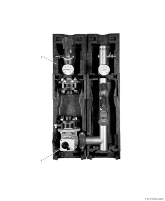 Bosch Thermotechnik Heizkreis-Set mit Mischer, DN50 MMH50