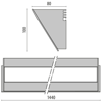 Performance in Light LED-Anbauleuchte 2700K 304954