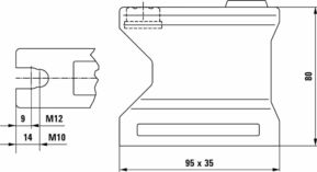 BESSEY Aufspann-Sockel BASO