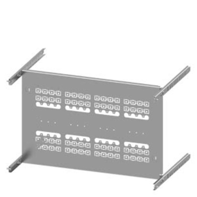 Siemens Dig.Industr. SIVACON S4 Montageplatte 3VA10 (100A), 4-pol 8PQ6000-8BA34