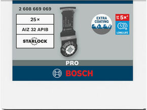 Bosch Power Tools Pro Sägeblatt Starlock AIZ 32 APIB, 32x50 2608669069