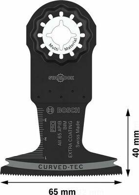 Bosch Power Tools Pro Sägeblatt Starlock AII 65 APIB 2608669078