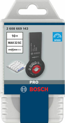 Bosch Power Tools Pro Sägeblatt Starlock MAII 32 SC, 32x55 2608669143VE(10)