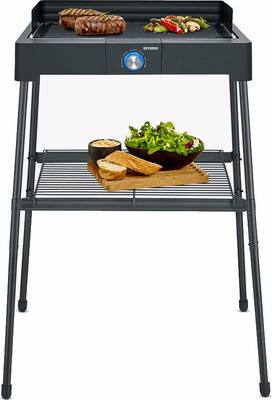 Severin Barbecue-Standgrill Untergestell,m.Wind. PG 8568 sw