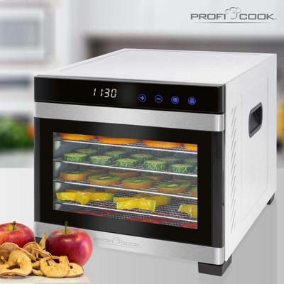 PROFI COOK Dörrobstautomat 6 Ebenen PC-DR 1218 inox