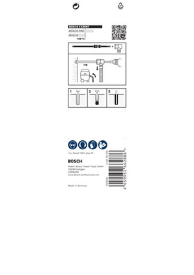 Bosch Power Tools Expert Sds-Plus-Saugbohrer Clean 6x100 S 2608901756