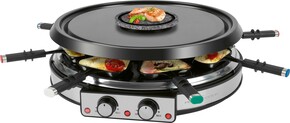 PROFI COOK Raclette m.Fondue 8 Pfännchen PC-RG/FD 1245 inox