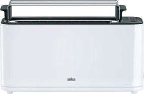 Braun Langschlitztoaster PurEase HT 3110 WH weiß