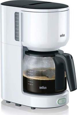 Braun Kaffeeautomat PurEase KF 3120 WH weiß