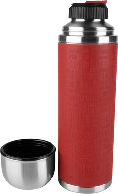 Emsa EMS Isolierflasche SENATOR SLEEVE 1L rt