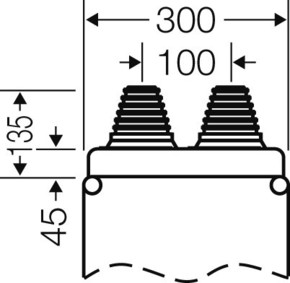 Hensel Kabeleinführung d=70mm für MI-Verteiler Mi FP 82