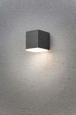 Gnosjö Konstsmide AL LED-Wandleuchte anthrazit 7990-370