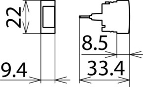 DEHN ÜS-Ableiter DEHNrapid LSA Schutzstecker DRL RE 12