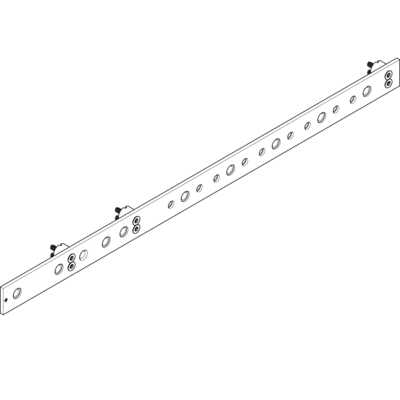 ABN Cu-Schiene vernickelt 4FB40x5 XVGW543F