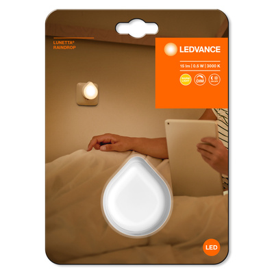 Ledvance Nachtlicht LUNETTA RAINDROP WH