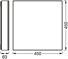 Ledvance LED-Panel WIFI SMART #4058075759541