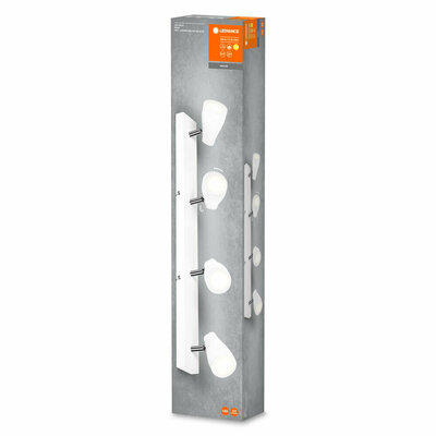 Ledvance LED-Leuchte 4x GU10 2700K, weiß LED S #4058075826472