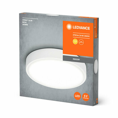 Ledvance LED-Deckenleuchte 3000K, weiß Orbis #4058075832817