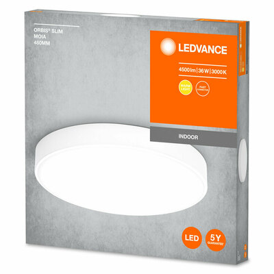 Ledvance LED-Deckenleuchte 3000K, weiß Orbis #4099854092466