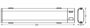 Ledvance LED-Unterschrankleuchte 3000-6500K, weiß Smart #4099854096532