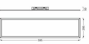 Ledvance LED-Deckenpanel 840 Plano #4099854291166
