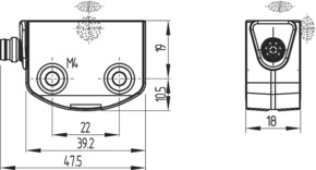 Schmersal Sicherheits-Sensor RSS260-I2-D-ST