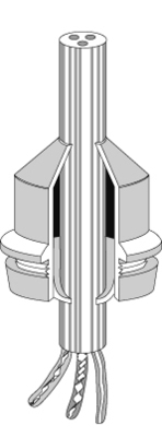 Hensel Einsteck-Kabelstutzen EDKF 32