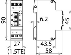 DEHN Empfangsmodul DEHNsignal DSI E 3