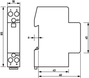 Doepke Schütz 2 Schließer HS 1-024AC/20-20