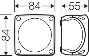 Hensel Kabelabzweigkasten 2,5 qmm ohne Klemme DK 0100 G