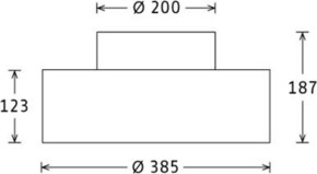 LTS Licht&Leuchten LED-Anbauleuchte PLL 830 DALI si PLL 26.385 #640111