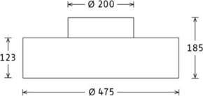 LTS Licht&Leuchten LED-Anbauleuchte PLL 830 DALI si PLL 26.475 #640119