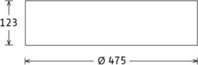 LTS Licht&Leuchten LED-Pendelleuchte PL28 830 DALI weiß PLL 28.475 #640154