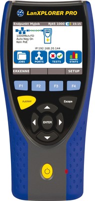 TREND Networks LanXPLORER PRO INLINE Cu+WLAN+LWL NW-Test R150001