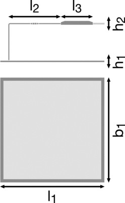 Ledvance LED-Panel M600 3000K IP54 PANEL 60036W3KOPIP54