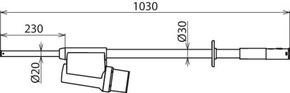 DEHN Spannungsprüfer PHE4 11kV 50Hz Kat. S PHE4 11 S