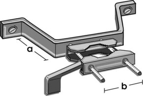 Televes Mauerhaltung bis 60 mm/WA:100 mm MAHA60100