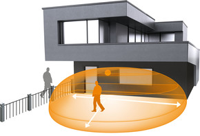 Steinel Bewegungsmelder COM1 (on/off) iHF 3D AP WS COM1