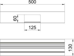 OBO Bettermann Vertr T-Stück 90x130mm GA-ST90130EL