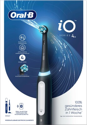 ORAL-B Oral-B Zahnbürste+Etui Magnet-Technologie iO 4 +Reiseetui sw