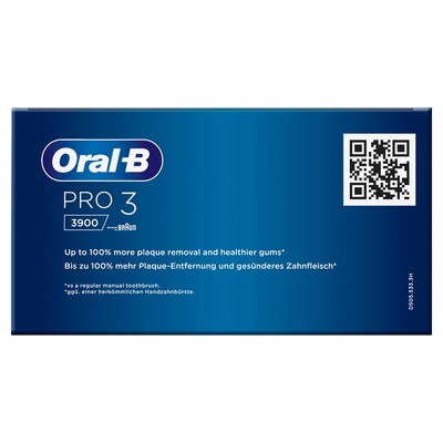 ORAL-B Oral-B Zahnbürste m.2.Handstück Pro 3 3900 +2.Hands