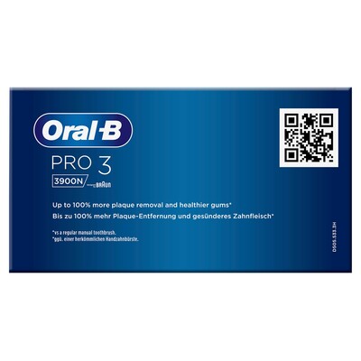 ORAL-B Oral-B Zahnbürste m.2.Handstück Pro 3 3900N +2.Hands