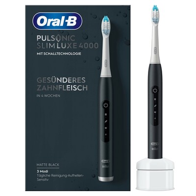 ORAL-B Oral-B Zahnbürste Matte Black PulsonicSlimLuxe4000