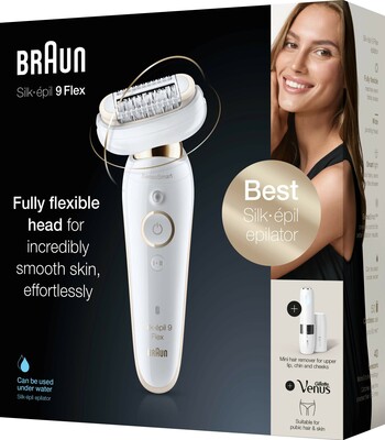 BRAUN Epilierer Silk-epil 9 9 Flex SES 9003 3D