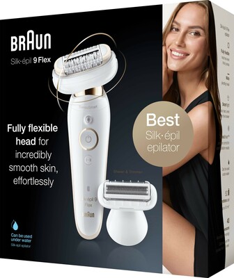 BRAUN Epilierer Silk-epil 9 9 Flex SES 9006 3D