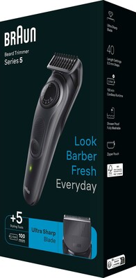 BRAUN Bartschneider BeardTrimmer BT5420