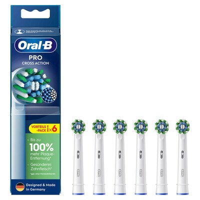 ORAL-B Oral-B Aufsteckbürste Mundpflege-Zubehör EB Pro CrossAc 6er